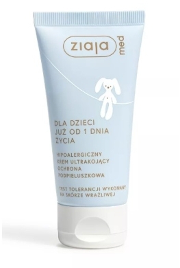 Ziaja med - krem ultrakojący, ochrona podpieluszkowa 50 ml