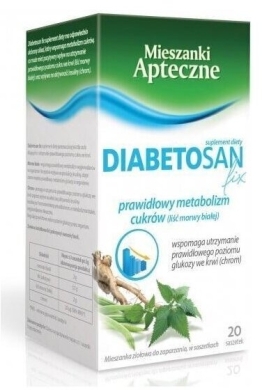 Zioł.fix Diabetosan 20 saszetek