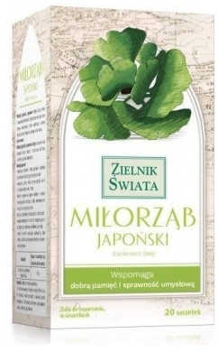 Zioła fix Miłorząb japoński (zielnik świata) 20 saszetek 
