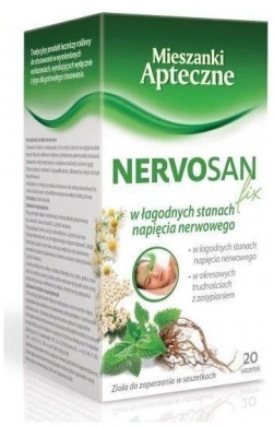 Zioła fix Nervosan 20 saszetek
