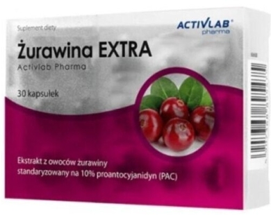 Żurawina Extra Activlab Pharma 30 kapsułek