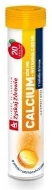 Zyskaj Zdrowie Calcium + Witamina C 20 tabletek