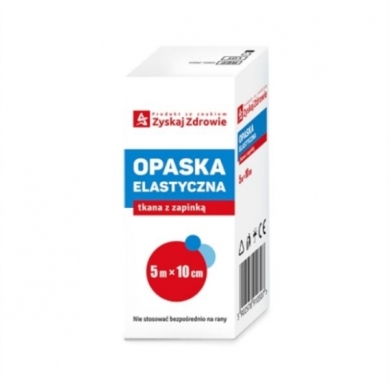 Zyskaj Zdrowie Opaska elastyczna z zapinką 5m x 10cm