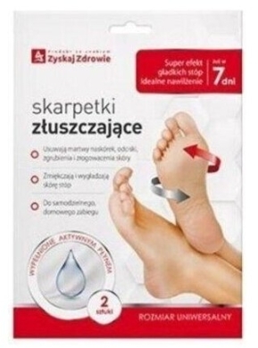 Zyskaj Zdrowie Skarpetki złuszczające 1 para