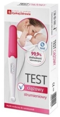 Zyskaj Zdrowie Test Ciążowy Strumieniowy 1 sztuka
