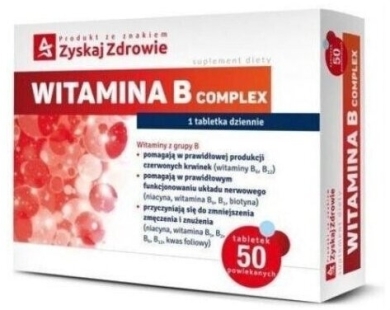 Zyskaj Zdrowie Witamina B complex 50 tabletek