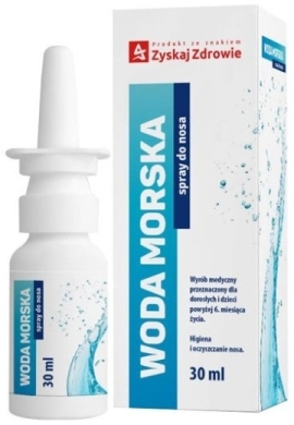 Zyskaj Zdrowie Woda morska spray do nosa 30 ml