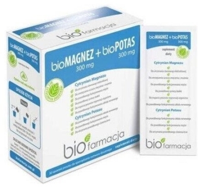 bioMagnez+ bioPotas prosz.30 saszetek
