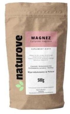 naturove cytrynian magnezu 500 g