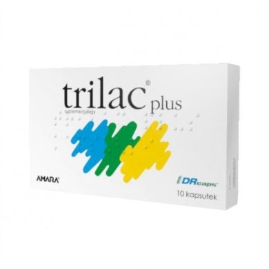 trilac plus 10 kapsułek twardych