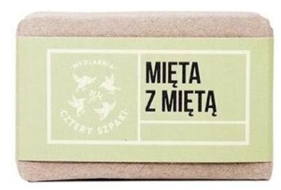 4szpaki naturalne mydło mięta z miętą 110g