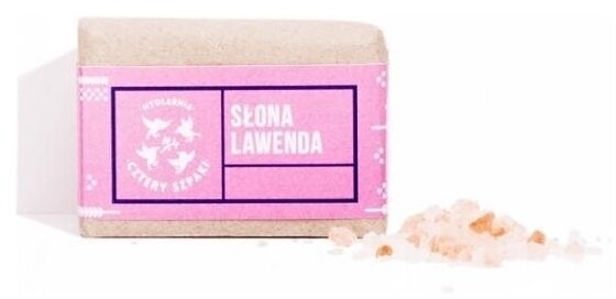 4szpaki słona lawenda mydło 110g