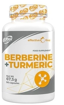 6PAK EL Berberine+Turmeric 90 kapsułek