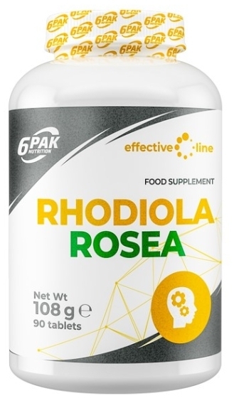 6PAK EL Rhodiola Rosea 500 mg 90 tabletek