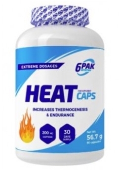 6PAK Heat 90 kapsułek
