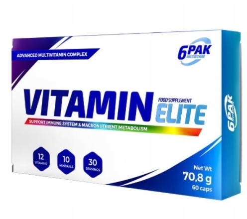 6PAK Vitamin Elite 60 kapsułek