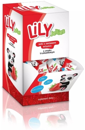 7 PHARMA Lily żelki o smaku truskawkowym 30 g
