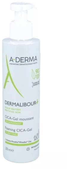 A-DERMA DERMALIBOUR + CICA Żel do mycia 200 ml