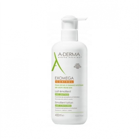 A-DERMA EXOMEGA CONTROL Mleczko emolient 400 ml