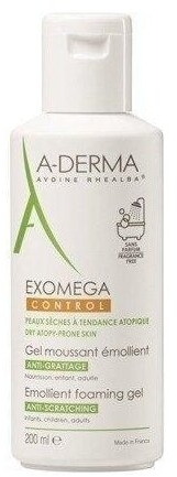 A-DERMA EXOMEGA CONTROL Żel emolient 200 ml