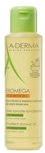A-DERMA Exomega Control Olejek emolient pod prysznic 500 ml