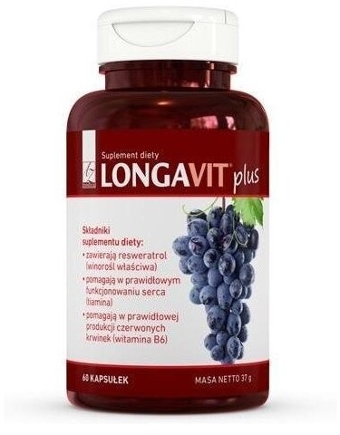 A-Z Longavit plus 60 kapsułek