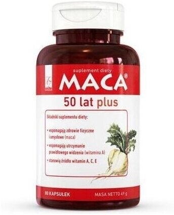 A-Z Maca 50 lat Plus 80 kapsułek