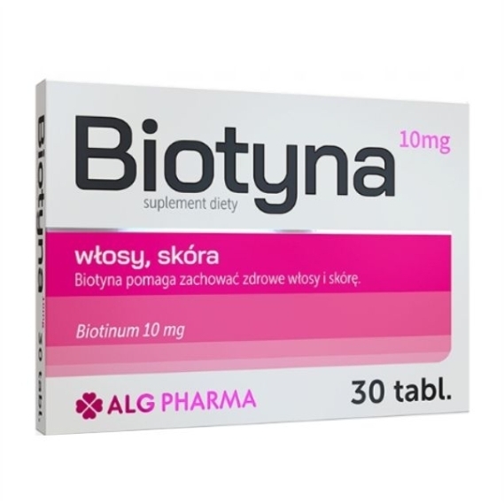 ALG PHARMA Biotyna 10 mg 30 tabletek