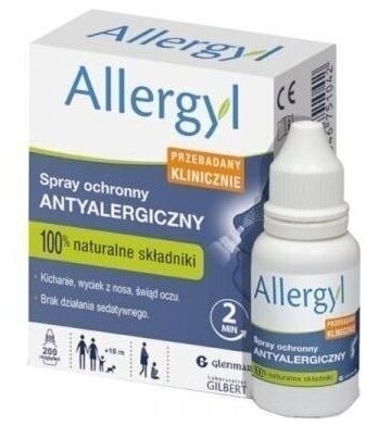 ALLERGYL Spray ochronny antyalergiczny 800 mg 200 dawek