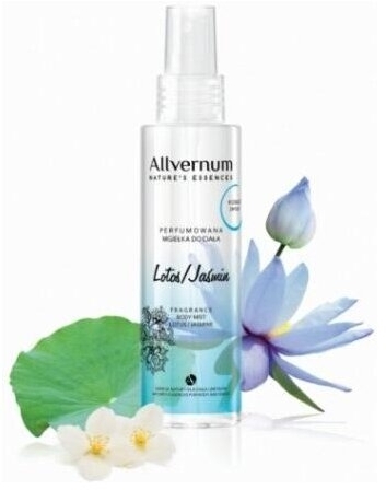 ALLVERNUM Perfumowana Mgiełka do ciała Lotos/Jaśmin 125 ml