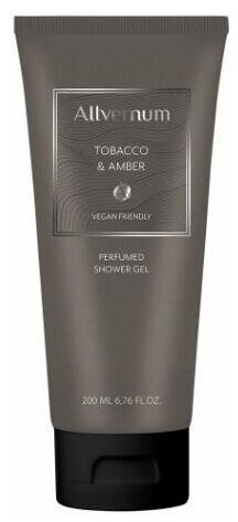 ALLVERNUM Perfumowany żel pod prysznic, tobacco & amber 200 ml
