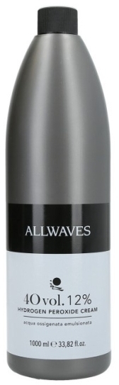 ALLWAVES CREAM HYDROGEN PEROXIDE Emulsja utleniająca 12% ( 40 vol ) 1000ml