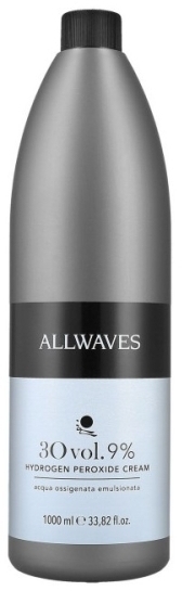 ALLWAVES CREAM HYDROGEN PEROXIDE Emulsja utleniająca 9% ( 30 vol ) 1000ml