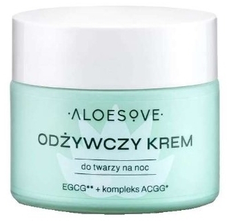 ALOESOVE Odżywczy Krem do twarzy na noc 50 ml