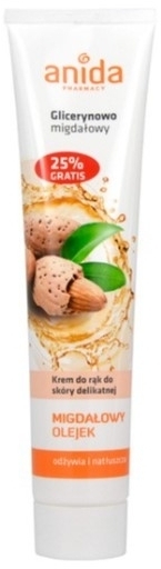 ANIDA Krem do rąk glicerynowo - migdałowy 125 ml