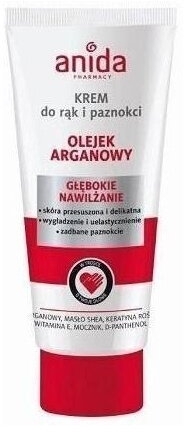 ANIDA Krem do rąk i paznokci OLEJEK ARGANOWY 100 ml