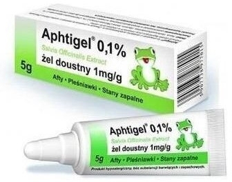 APHTIGEL 0,1% Żel do pielęgnacji jamy ustnej 5 g