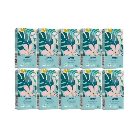 APTEO CARE Chusteczki higieniczne Soft 10x10 sztuk