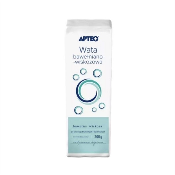 APTEO CARE Wata opatrunkowa bawełniano-wiskozowa 200 g