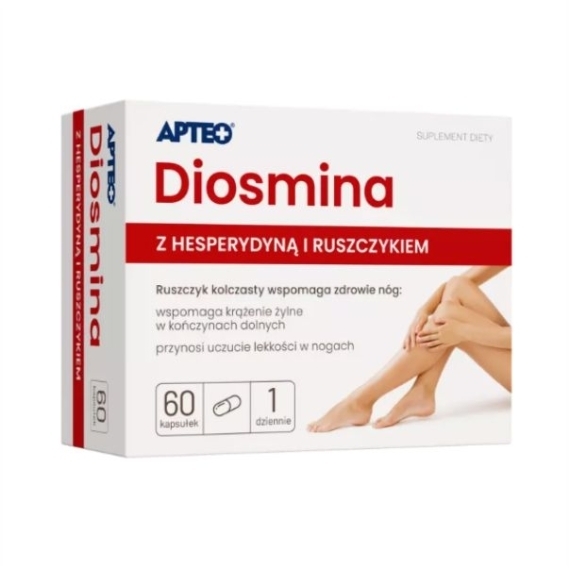 APTEO Diosmina z hesperydyną 60 kapsułek