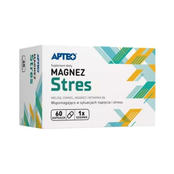 APTEO Magnez Stres 60 kapsułek