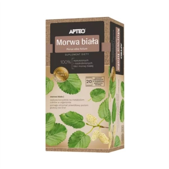 APTEO NATURA Morwa biała 20 saszetek