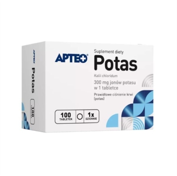 APTEO Potas 100 tabletek
