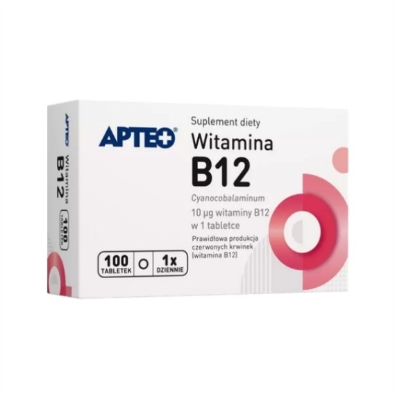 APTEO Witamina B12 100 tabletek
