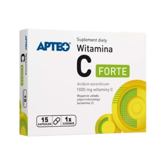APTEO Witamina C 1000 mg 15 kapsułek