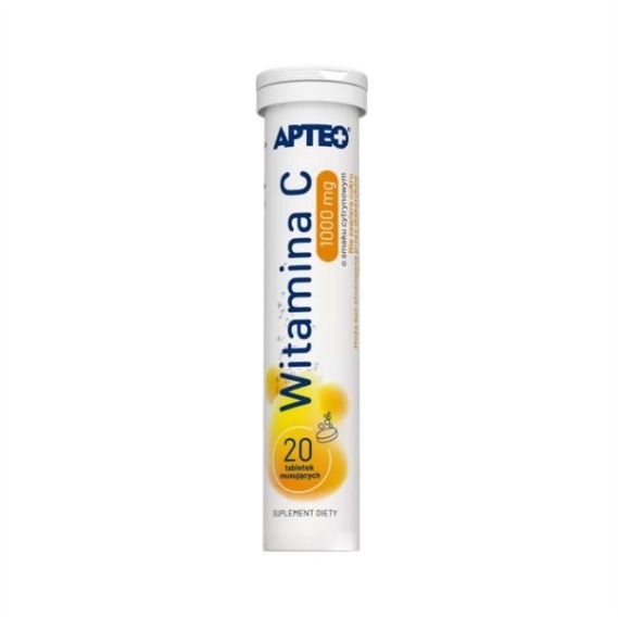 APTEO Witamina C 1000 mg 20 tabletek musujących