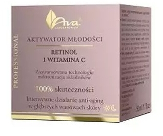 AVA Aktywator Młodości Krem Retinol i Witamina C 50 ml