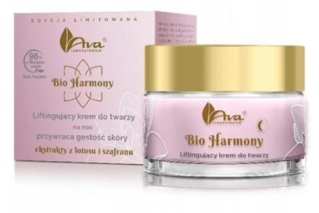 AVA BIO HARMONY Liftingujący Krem do twarzy na noc 50 ml