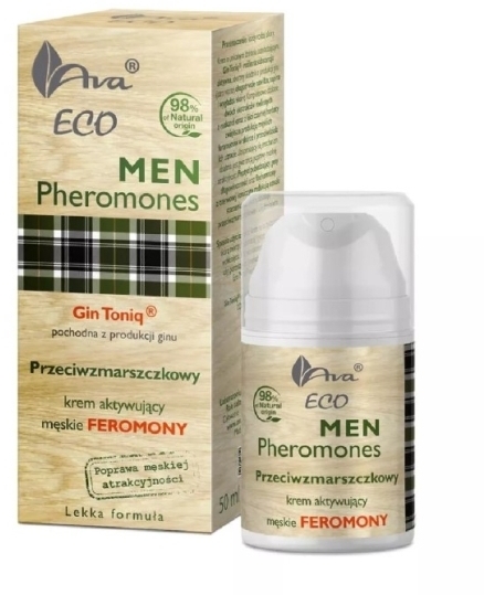 AVA ECO MEN Pheromones Przeciwzmarszczkowy krem 50 ml