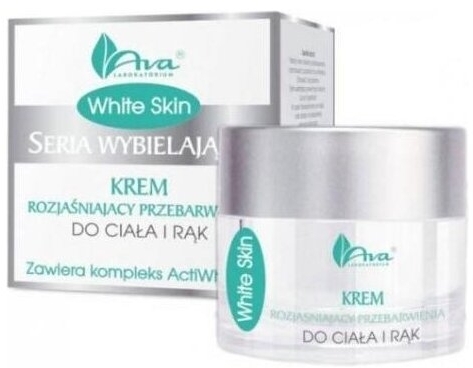 AVA White Skin Krem rozjaśniający przebarwienia do rąk i ciała 50 ml